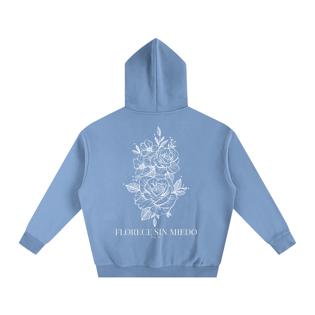 Oversized FSM Hoodie - Med Blue
