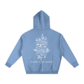 Oversized FSM Hoodie - Med Blue